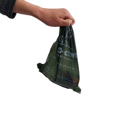 China Eco-Friendly Custom Biodegradable Eco Friendly EGP Dog Poop Bags Compostable Pet Waste Bag for sale