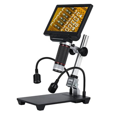 China Glass HG700PRO 1080P 720P 8LEDs light lcd microscope digital seepack digital microscope for mobile repair for sale