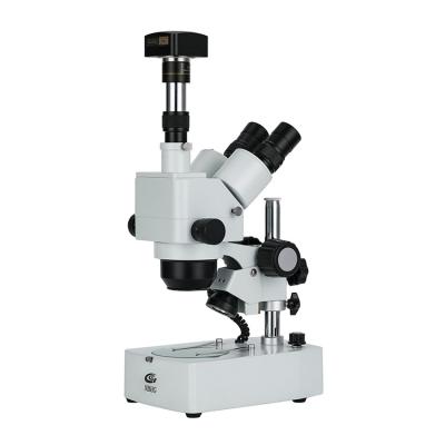 China ZTX-3E WF10x/20mm Zoom trinocular digital stereo microscope trinocular stereo microscope ZTX-3E for sale