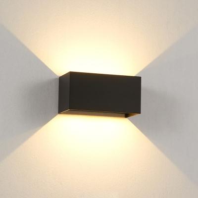 China Modern Idea Through The Lights Wall Lamp Garden Porch Waterproof Sconce Lighting Hot Sale IP65 Wall Mounted For Outdoor for sale