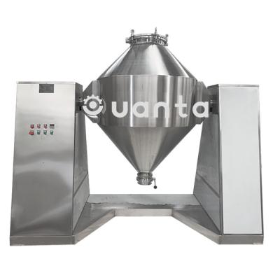 China Powder Stainless Steel Double Cone Mixer For Dry Powder Mixing for sale