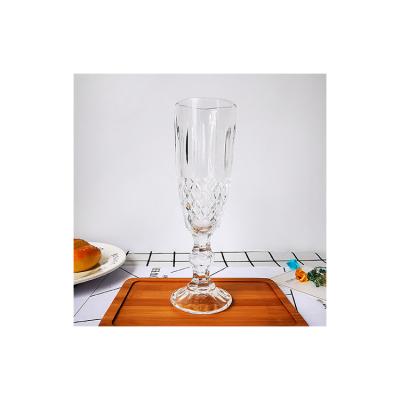 China Modern Factory Manufacture Party Wholesale Home Glass Champagne Cup for sale