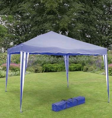 China 100% waterproofing aluminum foot tubu and iron tube folding top gazebo for sale