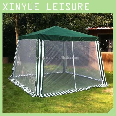 China PE Garden 3x3 Meter Mosquito Net Gazebo For Sale for sale