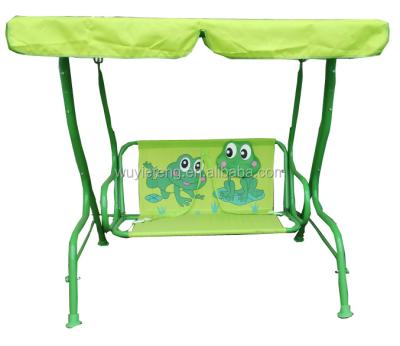 China Double Seat Outdoor Furniture Kids Outdoor Hanging Swing Chair For Children for sale