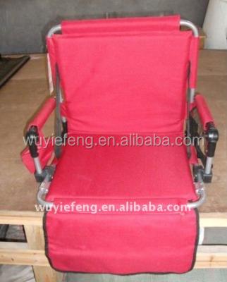 China Fishing folding chair stadium chair /heavy duty portable stadium seat with armrest for sale