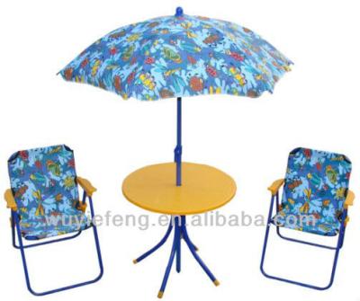 China Garden set table, chair, umbrella garden set for sale