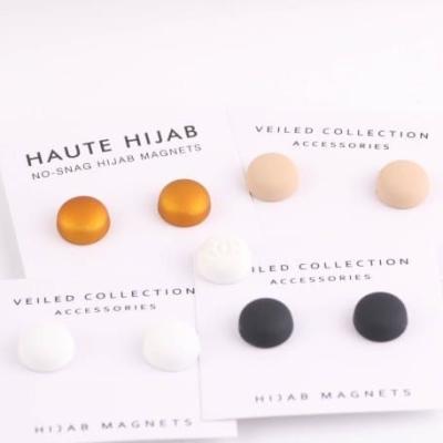 China Wholesale Fancy Matte Polish Magnetic Pins Hijab Use Pins Stainless Pins For Women for sale