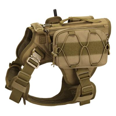 China Custom Wholesale Custom Service Tactical Harness For Small Large Medium Dog Pet Vest for sale