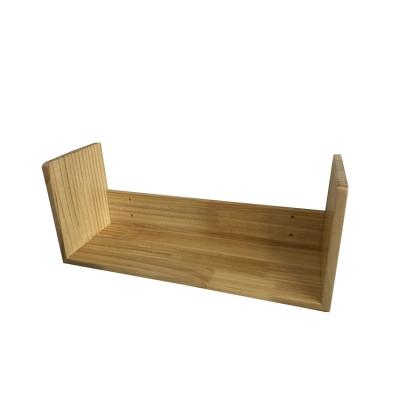 China Morden Factory Price Storage Wholesale Custom Wood Rack Wall Hanging Shelf for sale