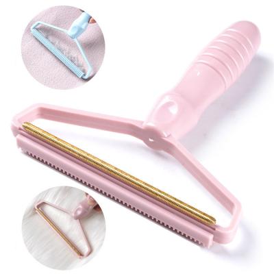 China Hot Selling Portable Sweaters Fiber Fuzz Razor Fuzz Remover PP Handle Portable Clothing Razor Shaving Wool Instrument Clothes Fiber Remover 2021 For Clothes for sale