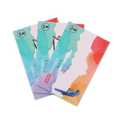 China Factory Price Portable/Convenient Premium Watercolor Paper 300g Cotton A3 A4 A5 Watercolor Sketch Paper Protector Book for sale