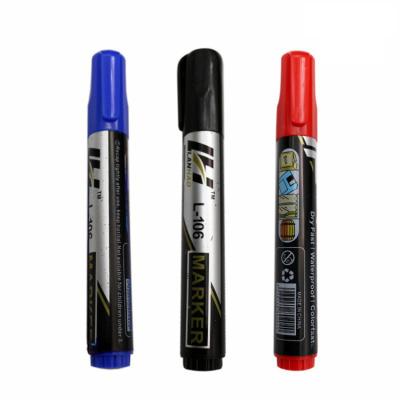 China School or Office Drawing China Manufacturer Dry Fast Oil-Based Waterproof Permanent Marker Pens for sale