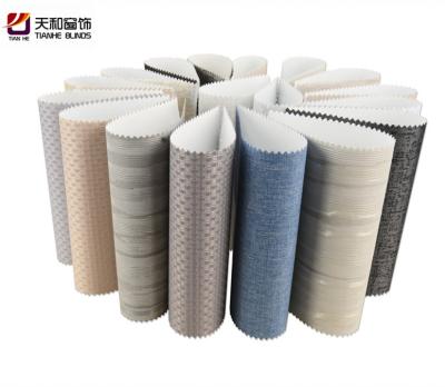 China Wholesale Insulated Waterproof Fabric Shade Roller Office Window Sunscreen Industrial Roller Shades Solar Shades European Roller Blinds for sale