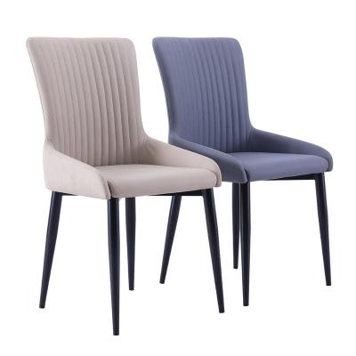 China Removable Cover Good Quality With Professional Quality Control Team Modern Comfortable Fabric Velvet Nordic Chair Dining Chairs for sale