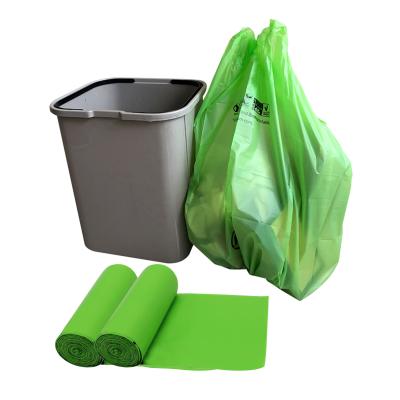 China Bolsa biodegradable de almidón de maíz azul ecológico de 55*70cm para el medio ambiente en venta