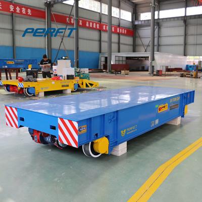 China Easy Operation 5T Electric Rail Transfer Cart For Industry Raw Material Handling for sale