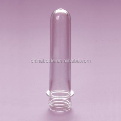 China Flavor High Quality Plastic Pet Preform 28Mm For Beverage / Blowing Water Bottle for sale