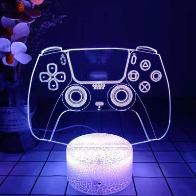 China Light Creative Gift For PS5 Game Pad Controller Accessories Sign Night Light LED Lamp Wall Decorate for sale