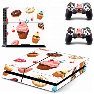 China Easy Install Console Controller Game Wholesale Skin Decal For Playstation 4 PS4 Vinyl Sticker for sale