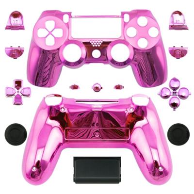 China OPP Bag With Protective Bubble Wrapped Pink Customized Controller Shell With Mod THTB Chrome Shell For PS4 for sale