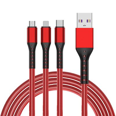 China New Design MP3/MP4 Player 3 In 1 Usb Cable Jean Usb Cable Phone Cords 3 In 1 Usb Data Cable Telephone Cords for sale