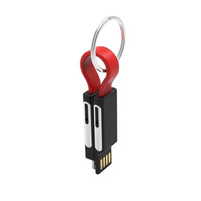 China MP3/MP4 Player Wholesale New Arrival Magnetic USB Cable Charging Key Chain, 4 in 1 Mini USB Cable Key Chain for sale