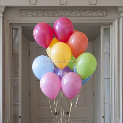 China Free Decoration Shipping 12 Inches Latex Balloons Mix Colors for sale