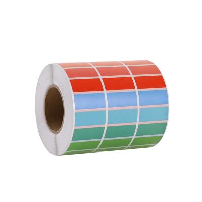 China Custom Handwritten Scratch Rainbow Note Glass Bottle Coated Paper Convenient Self Adhesive Stickers - for sale