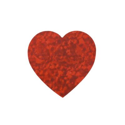 China UV Resistant Sticker Roll Heart Decoration Gift Seal Decal Label Envelope Valentine's Day Red Love Sticker for sale