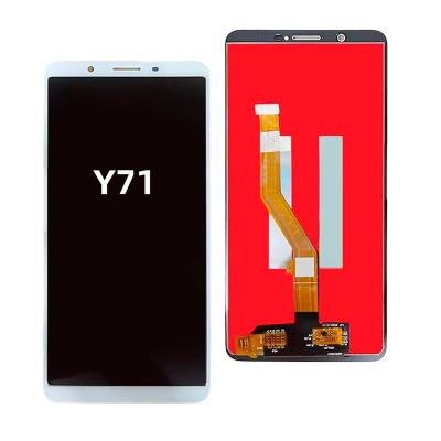 China Wholesale Hot Sale Tested 100% Original Mobile Phone Working White LCD Replacements FOR Vivo Y71 LCD Screen Display FOR Vivo Y71 for sale