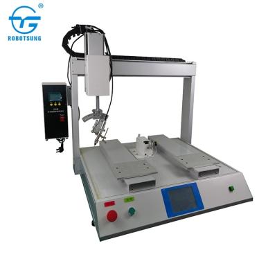 China Machinery Repair Shops Two Working Table Machine Tin Welding Desktop Welding Machine for sale