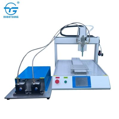 China Clear Epoxy Products Dome Sticker Making Machine Two Component Mixer / Dispensing Machine for sale