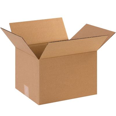 China Recyclable E-F Brown Kraft Paperboard Box B Manufacturing Direct Stock Large Packaging Moving Packing Paperboard Boxes for sale