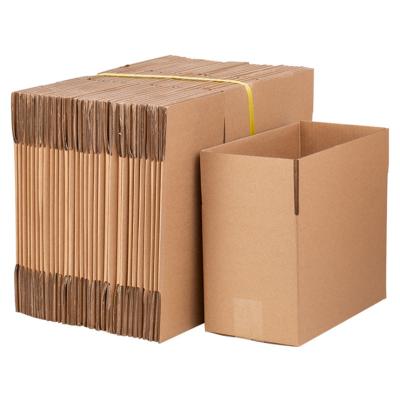 China China Recyclable Suppliers Custom Logo Printed Corrugated Cardboard Shipping Cardboard Kraft Paper Box Large Packaging Box for sale