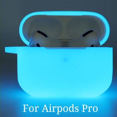 China Glow In Dark For Airpods Glow In The Dark Airpods Case Silicone Night Glow Fragrance Earphone Case For AirPods Pro Luminous Case Cover for sale