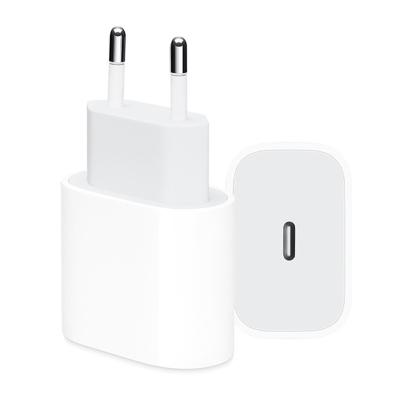 China For iPhone Factory Outlet 18W Cargador Rapido Type-C Adapter USB C PD Wall Fast Charging Charger For iPhone AirPods for sale