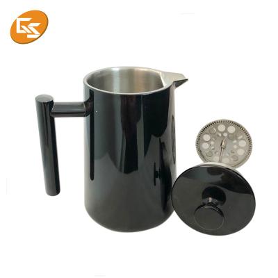 China 2021 Sustainable Insulated Stainless Steel Portable Coffee French Press for sale