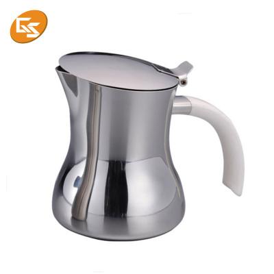 China Sustainable Coffee Machines Stainless Steel Espresso Milk Frothing Pitcher Jug for sale