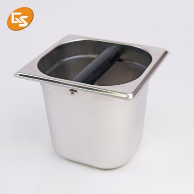 China Sustainable Wholesales Amazon Coffee Bucket Kick Box Stainless Steel Drawer for sale