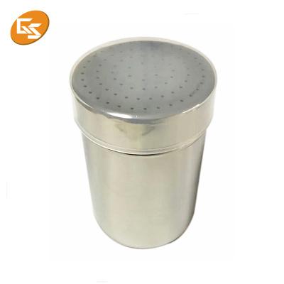 China Sustainable Kitchen Tool Stainless Steel Condiment Spice Shakes Salt And Pepper Shakers for sale