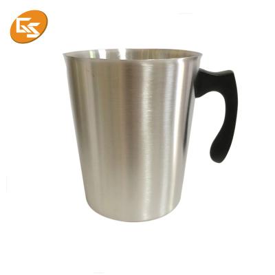 China Modern Stainless Steel Candle Making Pitcher Wax Pouring Crucible for sale