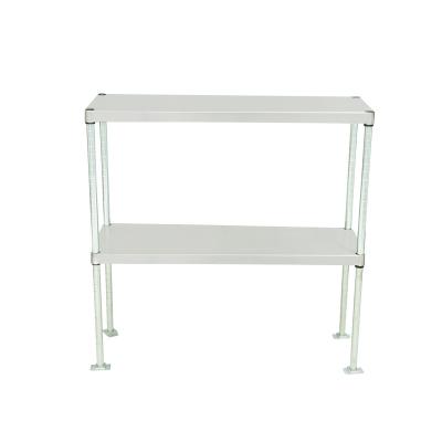 China Double Sided Used Stainless Steel Knockdown Design Book Shoes Shelf Rack 3 Layers Plated Shelf Storage Shelving for sale