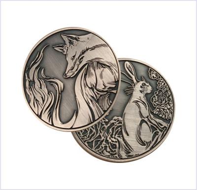 China Europe Antique Coins Buyers Smudge And Rabbit Design Antique Design Old Coins Price Coin Collection for sale