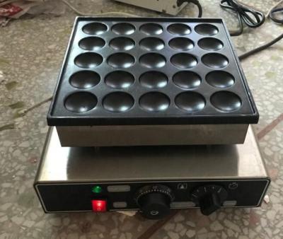 China Electric Grill Baking Nonstick Mini Pancake Machine 25 Holes Electric Outdoor 110v /220v Poffertjes for sale