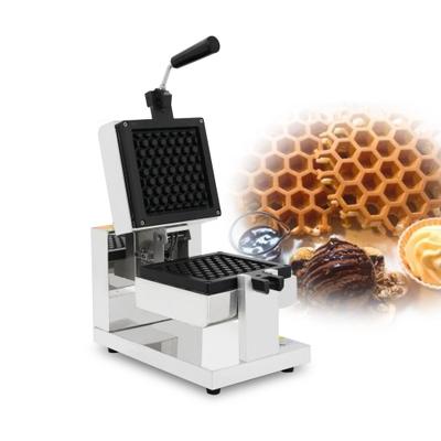 China Free shipping 110v or 22v adjustable thermostat electric rotary honeycomb waffle maker for commercial use got CE certificate for sale