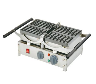 China Waffle maker machine free place or adjustable thermostat 220V-240V 110v good shipping quality for model FY-2201 for sale