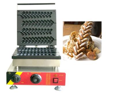 China Adjustable Thermostat Sent Hot Sale Express With CE New Product Commercial Use 4 Pcs Lolly Waffle Sticks Machine Hot Dog Waffle Stick for sale