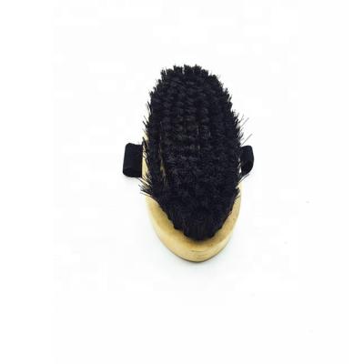 China With Adjustable Hand Brush Flat Oval Snowboard Wax Brush Cleaning With Hand Strap for sale