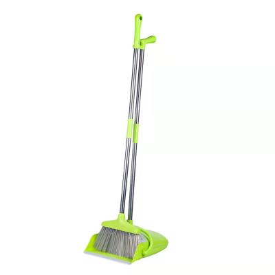 China Factory Supply NAIL Indoor Outdoor Home Dustpan and Brush Broom for Hair Office Lobby Bathroom Floor Use for sale